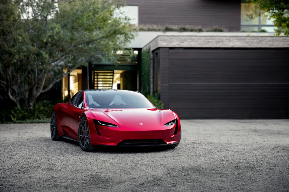 aktuální model Tesla Roadster