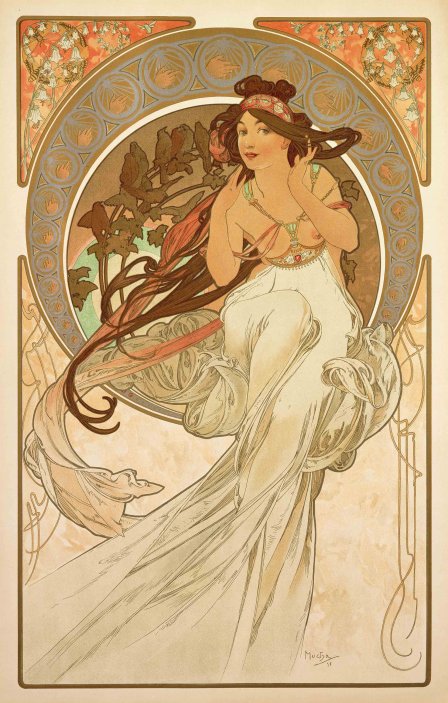 Alfons Mucha: Umění hudby