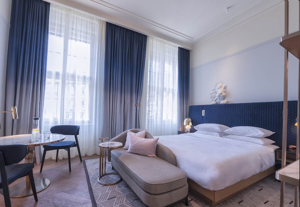 Designové pokoje v hotelu Andaz Prague.