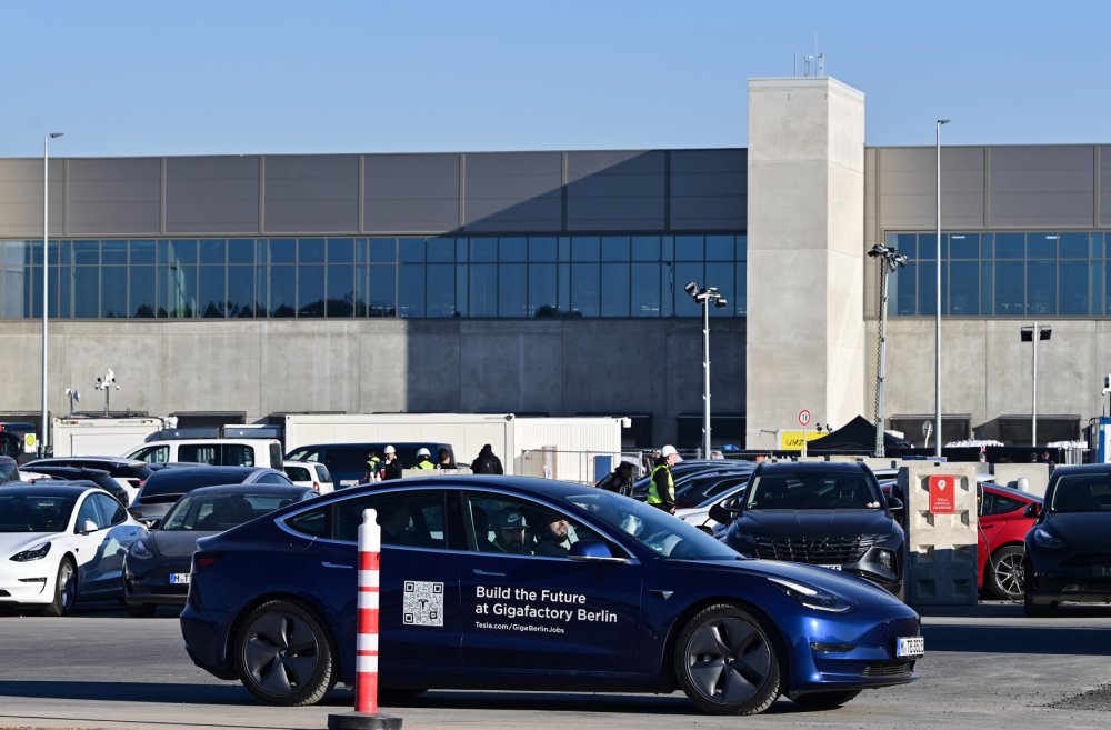 Otevření továrny Tesla nedaleko Berlína