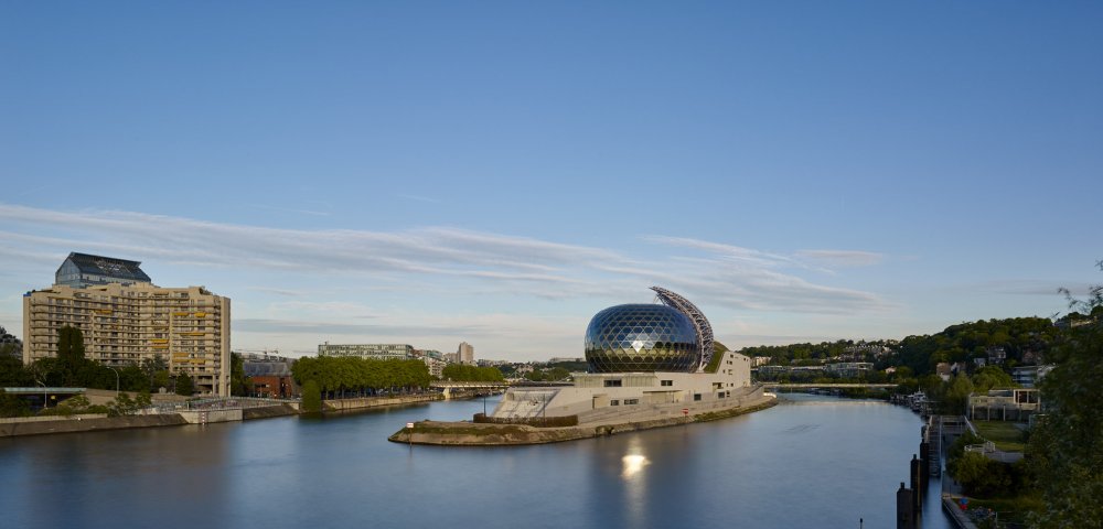 La Seine Musicale, France - Budova je komplexem hudebních sálů a hudební školy.