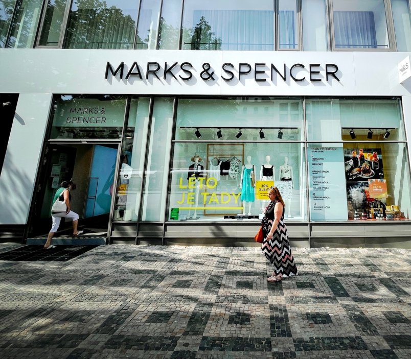 Prodejna Marks&Spencer na Václavském náměstí