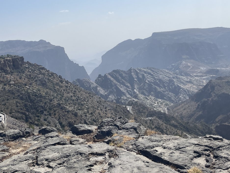 Skály s fosiliemi, Al Jebel Al Akhdar