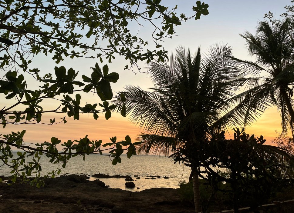 Každý západ slunce je na Madagaskaru jiný, říká manažerka hotelu Voi Amarina Margharita.