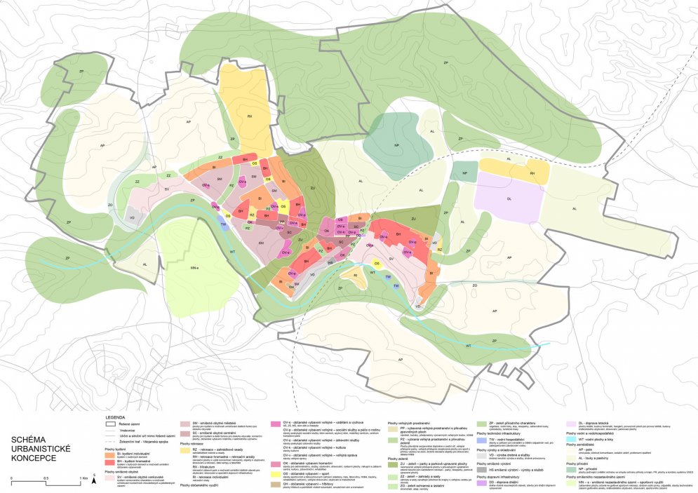 4. Projekt byl založen na vizi vytvoření dvojměstí Milovice – Lysá nad Labem. Podrobně se zabýval pouze centrální částí města s největšími nedostatky v rozmezí mezi železniční stanicí a východním cípem Benátecké Vrutice.