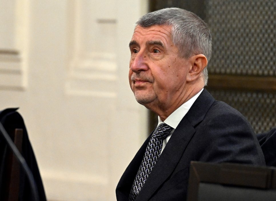 Obžalovaný bývalý premiér Andrej Babiš u Městského soudu v Praze, kde pokračovalo hlavní líčení v případu kolem dotace na stavbu areálu Čapí hnízdo