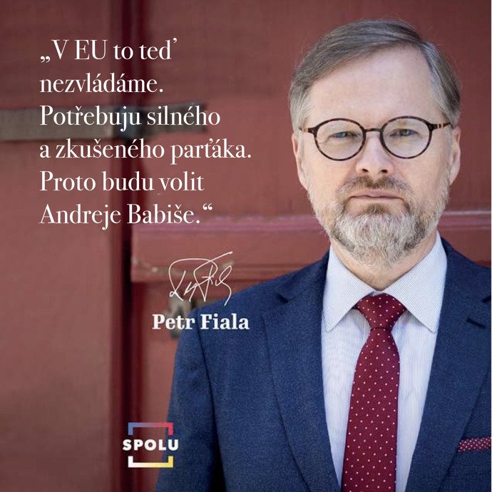 Nevoli a kritiku Pavlových příznivců vyvolal parodický nepravdivý vzkaz premiéra Fiala, že bude volit Babiše, který sdílel i sám Babiš.