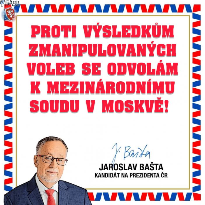 Oficiální plakát Jaroslava Bašty se také dočkal svých parafrází.