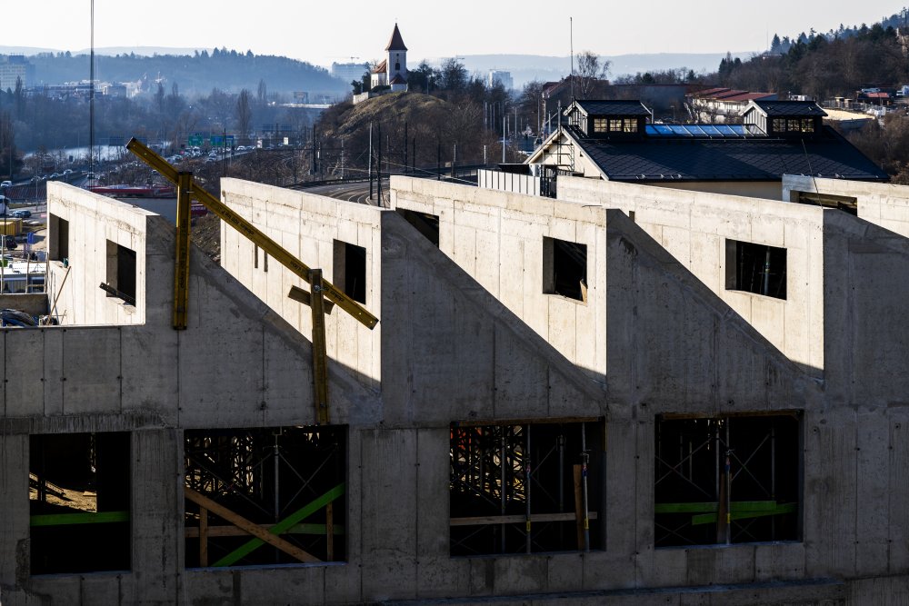 Všechny byty v první etapě mají balkon nebo terasu.