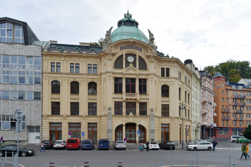 Městská spořitelna Karlovy Vary - Ochodní palác Sparkasse