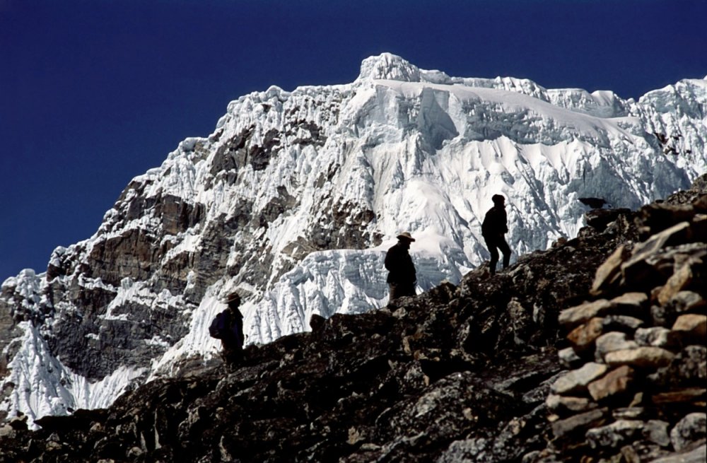 Himaláje včetně Mount Everestu jsou vděčným cílem fotografů z celého světa (na snímku britská výprava v roce 2019).