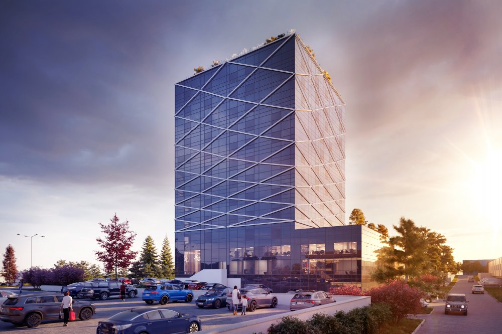 Projekt Honest Říčany, který vzniká rekonstrukcí bývalé administrativní budovy Alfa Tower. Ta ve středočeských Říčanech stojí od 70.let.