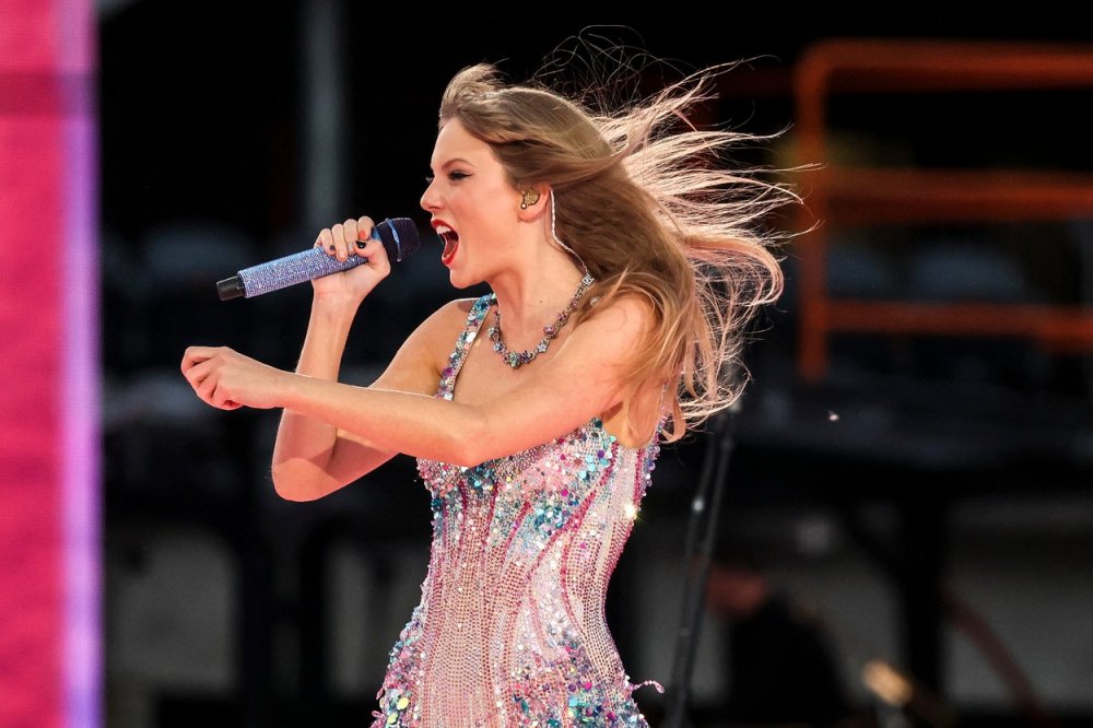 Taylor Swift na koncertě své Eras Tour 2. června v Chicagu.