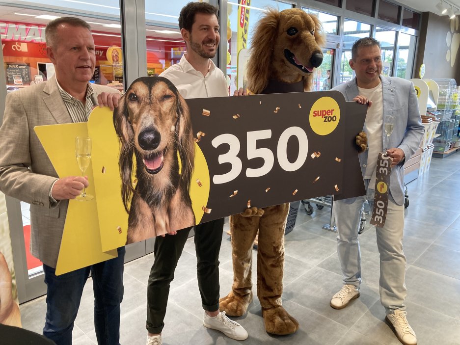 Nově otevřená, v pořadí už 350. pobočka ze sítě Super ZOO v Plzni