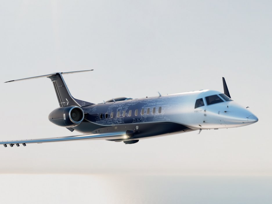 Letadlo Embraer Legacy 650