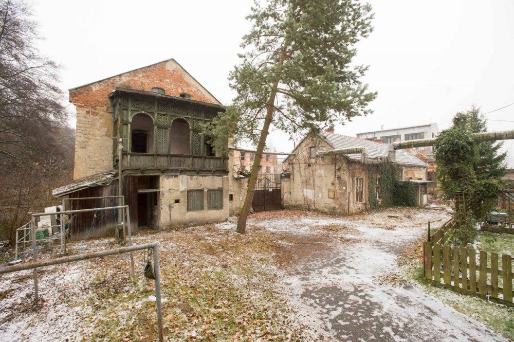 Bývalý areál Schindlerovy továrny v Brněnci