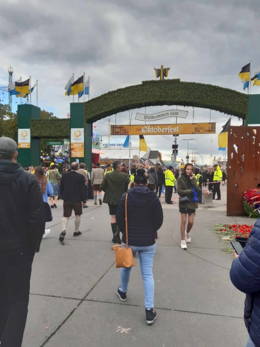 Proslulý festival Oktoberfest v Mnichově