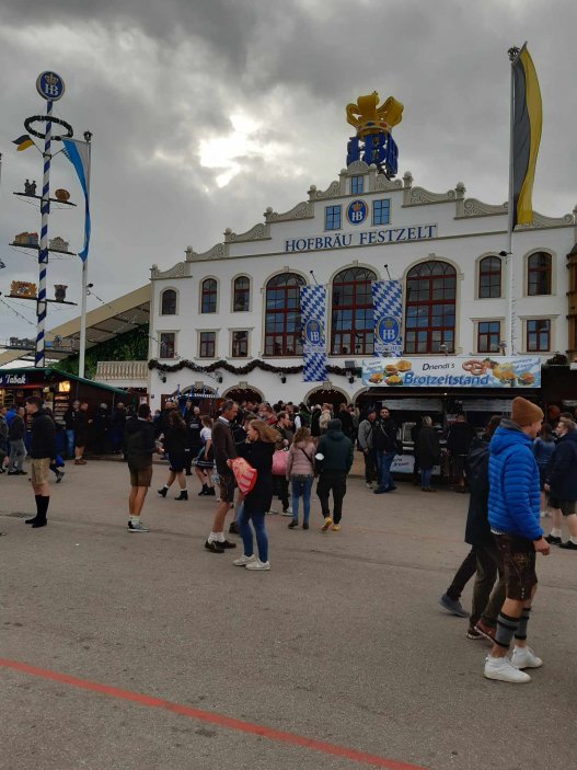 Proslulý festival Oktoberfest v Mnichově