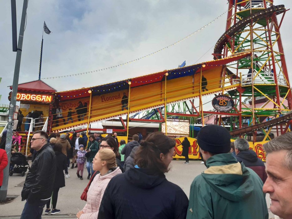 Proslulý festival Oktoberfest v Mnichově