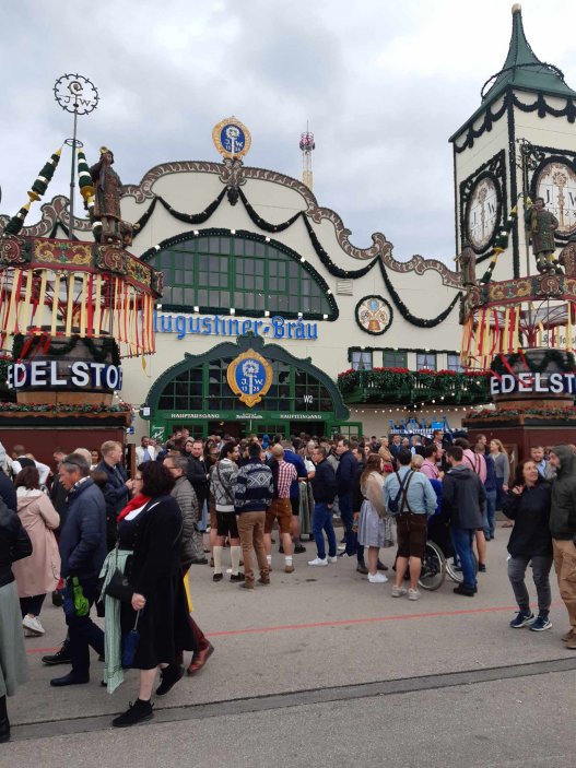 Proslulý festival Oktoberfest v Mnichově