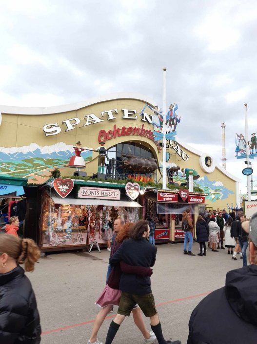 Proslulý festival Oktoberfest v Mnichově