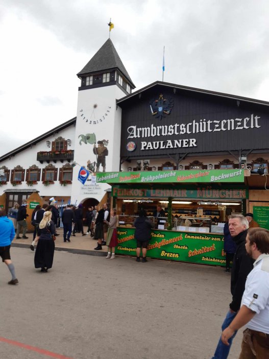 Proslulý festival Oktoberfest v Mnichově