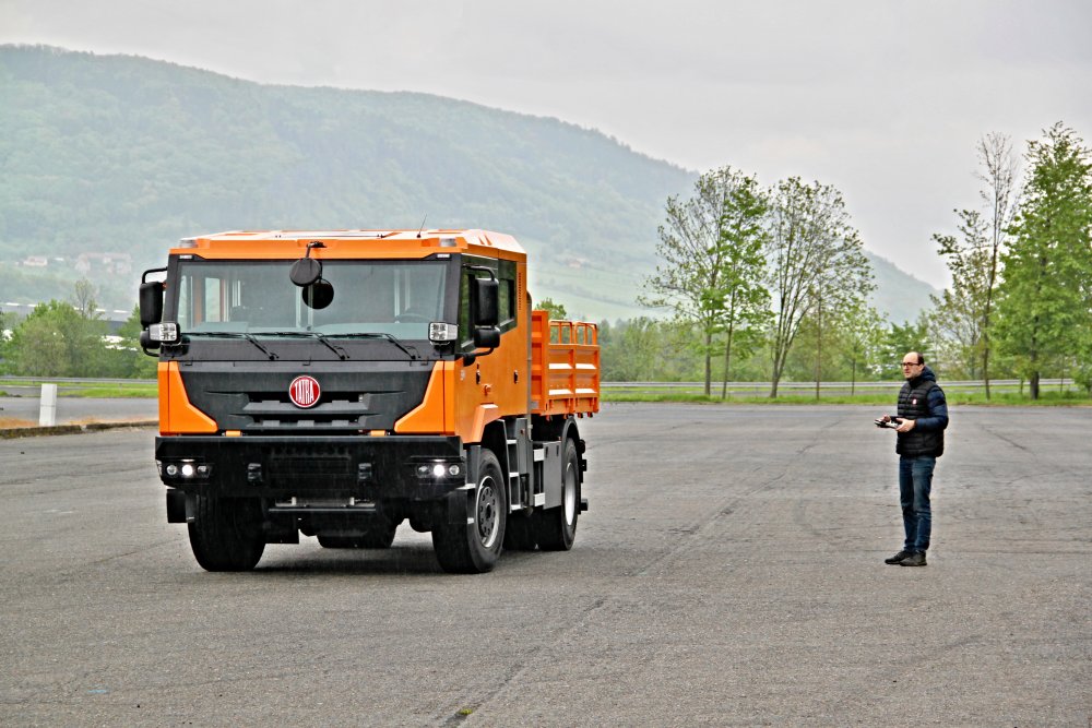 Nová Tatra Force se systémem automatizovaného řízení