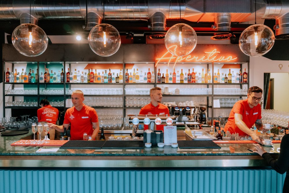 Jako svůj druhý podnik otevřela v Masaryčce i italská síť L´Osteria.