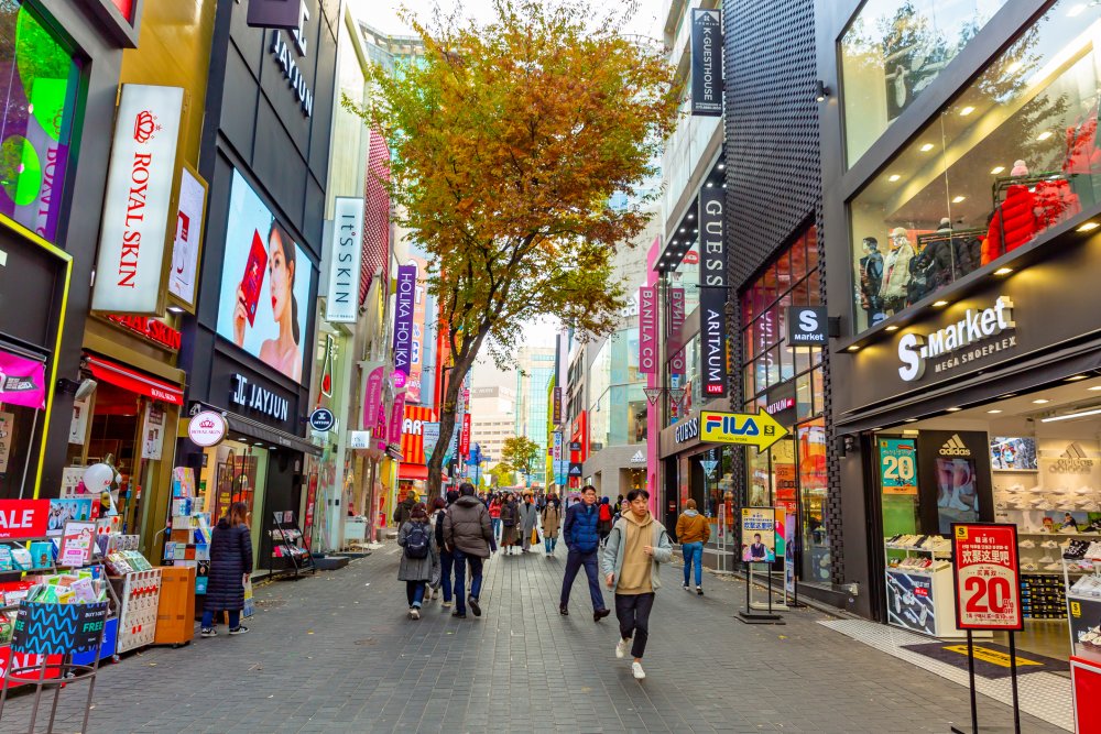 9. Myeongdong v Soulu (6 542 eur za metr čtvereční)