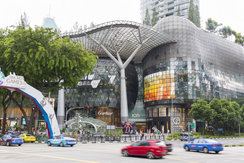 12. Orchard Road v Singapuru (4395 eur za měsíc)