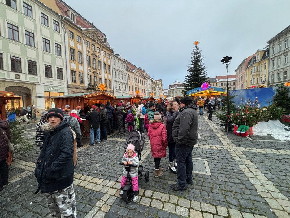 Na trzích v Žitavě potkáte vedle Němců také spoutu Čechů a sem tam Poláky